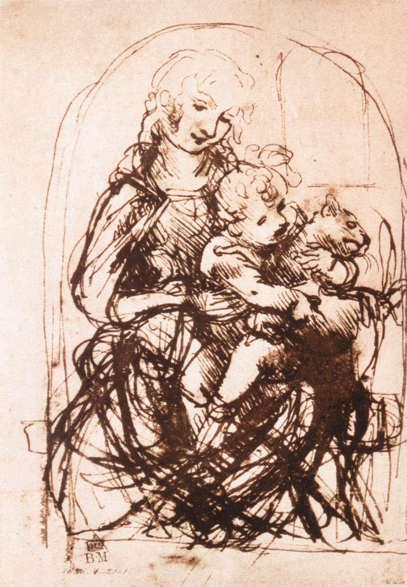 Leonardo_da_vinci_Study_of_the_Madonna_and_Child_with_a_Cat.jpg